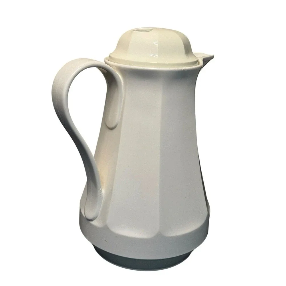 Thermos 1982 Vintage Offwhite Christa Carafe Coffee Pitcher West Germany No 430
